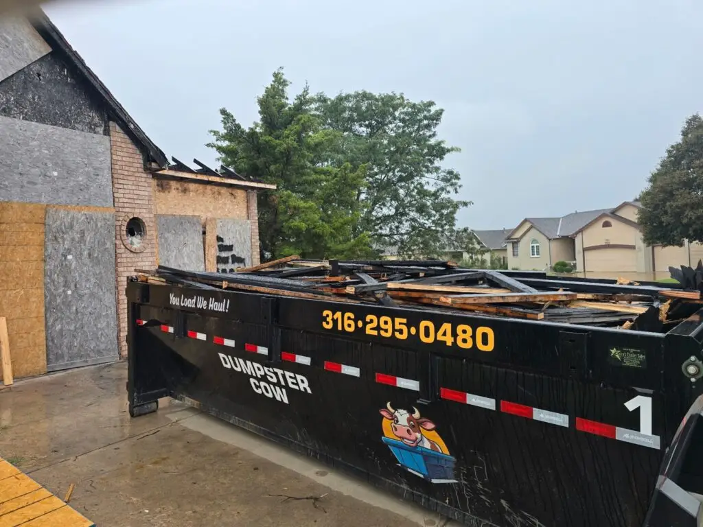 dumpster cow residential dumpster rental wichita ks 2