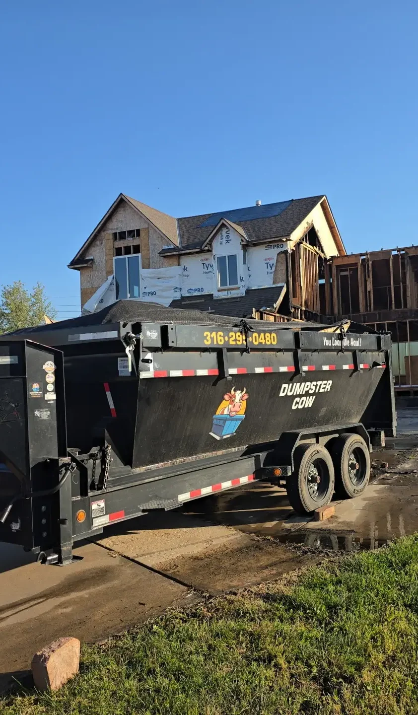 dumpster cow residential dumpster rental wichita ks